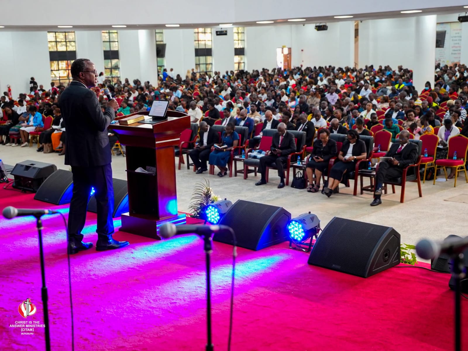 CITAM Buruburu congregation worshipping on Sunday in Buruburu, Nairobi